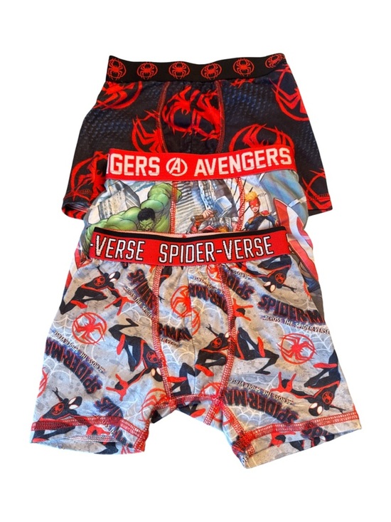 Spiderman Other - Spiderman Boys' Red and Black Spider-Verse Boxer Briefs - 2-Pack